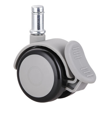 3 Inch M10 Threaded Stem Caster Wheels, TPR Locking Caster Wheels cho nhà bếp ghế