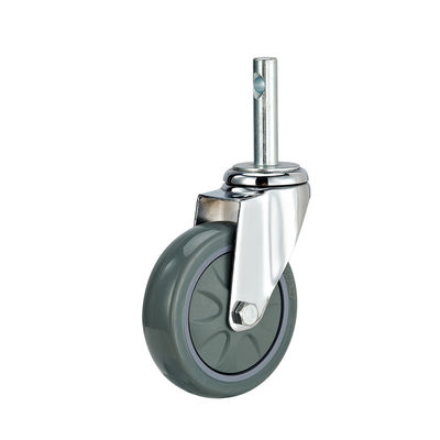 3 Inch 4 Inch 5 Inch Industrial Casters Weight Capacity 100kg PU Swivel Caster Wheels