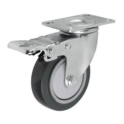 Chống mòn Các bánh xích công nghiệp Đường xích xích PU bền Chạy mịn