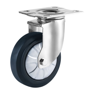 TPR Industrial Casters Wheels Trung hạn Công suất nặng Thép