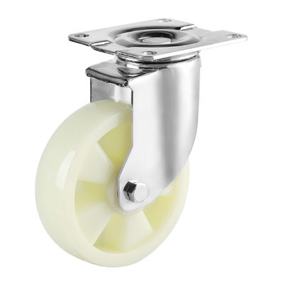 Polypropylene Industrial Casters Vòng chống ăn mòn Poly Caster Wheels