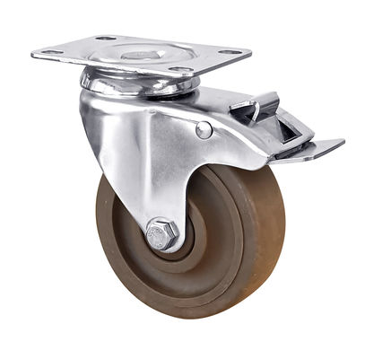 304 Thép không gỉ bánh xích 125mm nhiệt độ cao bánh xích nylon