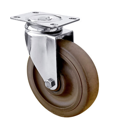 304 Thép không gỉ bánh xích 125mm nhiệt độ cao bánh xích nylon