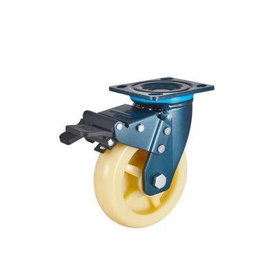 100mm 125mm 150mm 200mm Heavy Duty Castors Bảng trên lắp đặt Polypropylene Casters