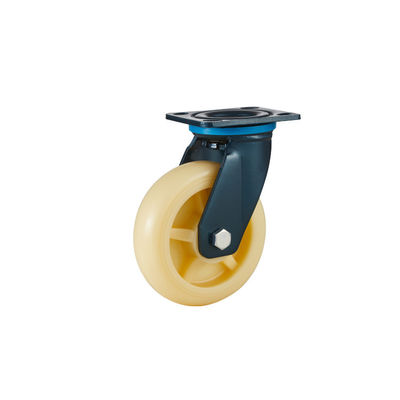 100mm 125mm 150mm 200mm Heavy Duty Castors Bảng trên lắp đặt Polypropylene Casters