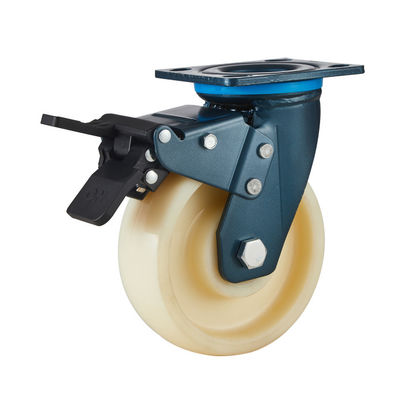 Dajin Heavy Duty Castors Wheels 100mm-200mm Các bánh xe nylon có lớp phủ chống rỉ sét