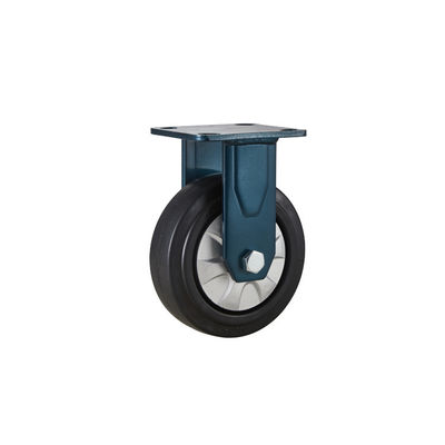 100mm 150mm Heavy Duty Castors Hi đàn hồi thermoplastic cao su bánh xe quay