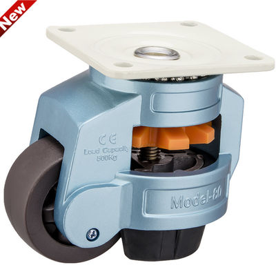 Các bánh xe cấp độ điều chỉnh hạng nặng cao cấp với bánh xe nylon cho khả năng vận động trơn tru