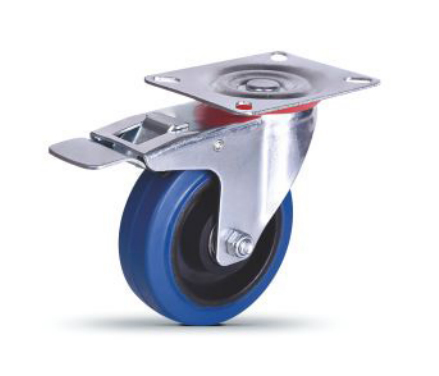 75mm 100mm Vòng xoay công nghiệp cao độ đàn hồi Vòng xoay TPR